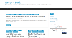 Desktop Screenshot of norbertback.com